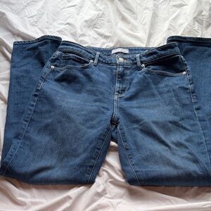 LOFT Dark Blue Women's Straight Leg Jeans
